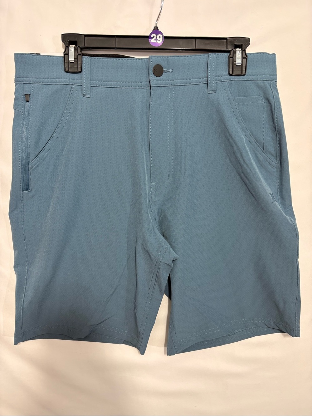 Hurley Men's Hybrid Shorts in Dusty Blue 32” waist